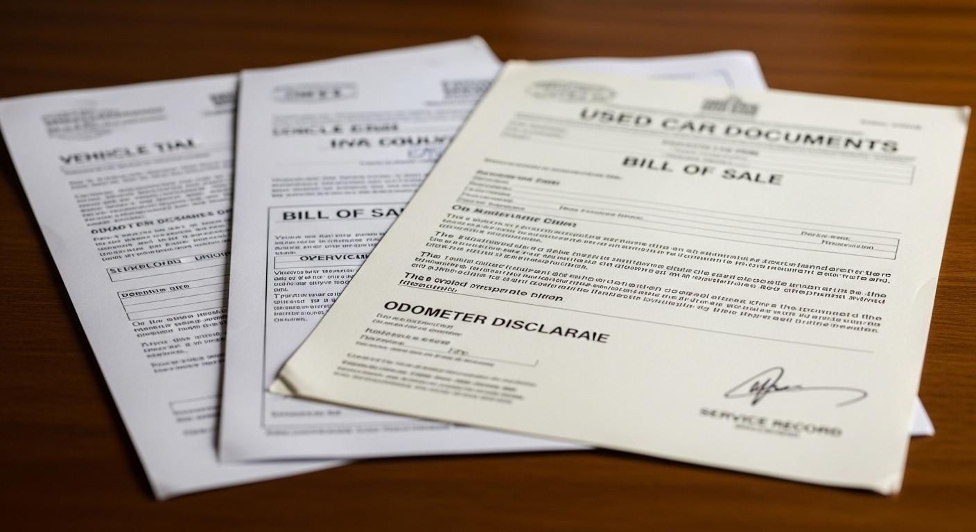 중고차 판매 서류 대행