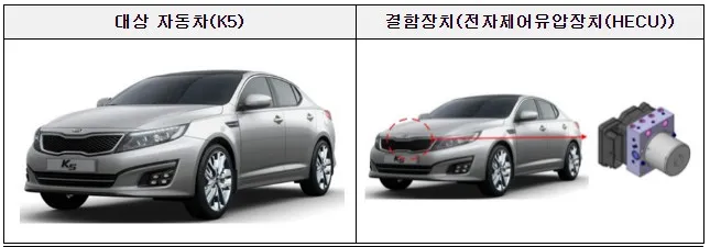 K5 리콜