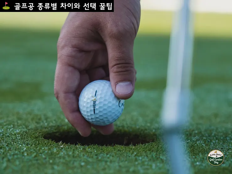 골프공 종류별 차이와 선택 꿀팁