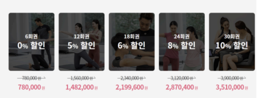 쥬비스 다이어트 가격표 모습