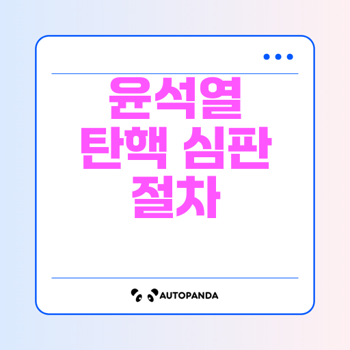 윤석열 탐핵, 헌법재판소 탄핵, 탄핵 재판관, 탄핵 심판 절차