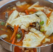 얼큰수제비