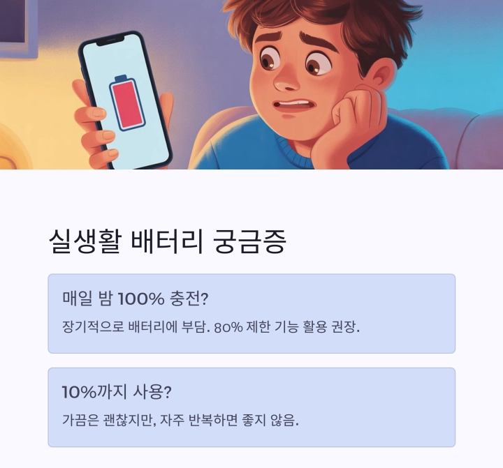 스마트폰 배터리 수명을 연장하는 가장 실용적인 방법