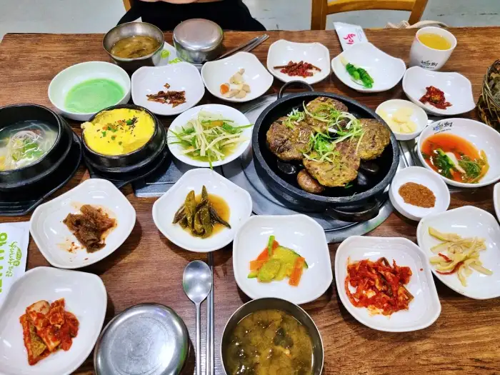 6시내고향 전남 보성 녹차 모둠 떡갈비 맛집