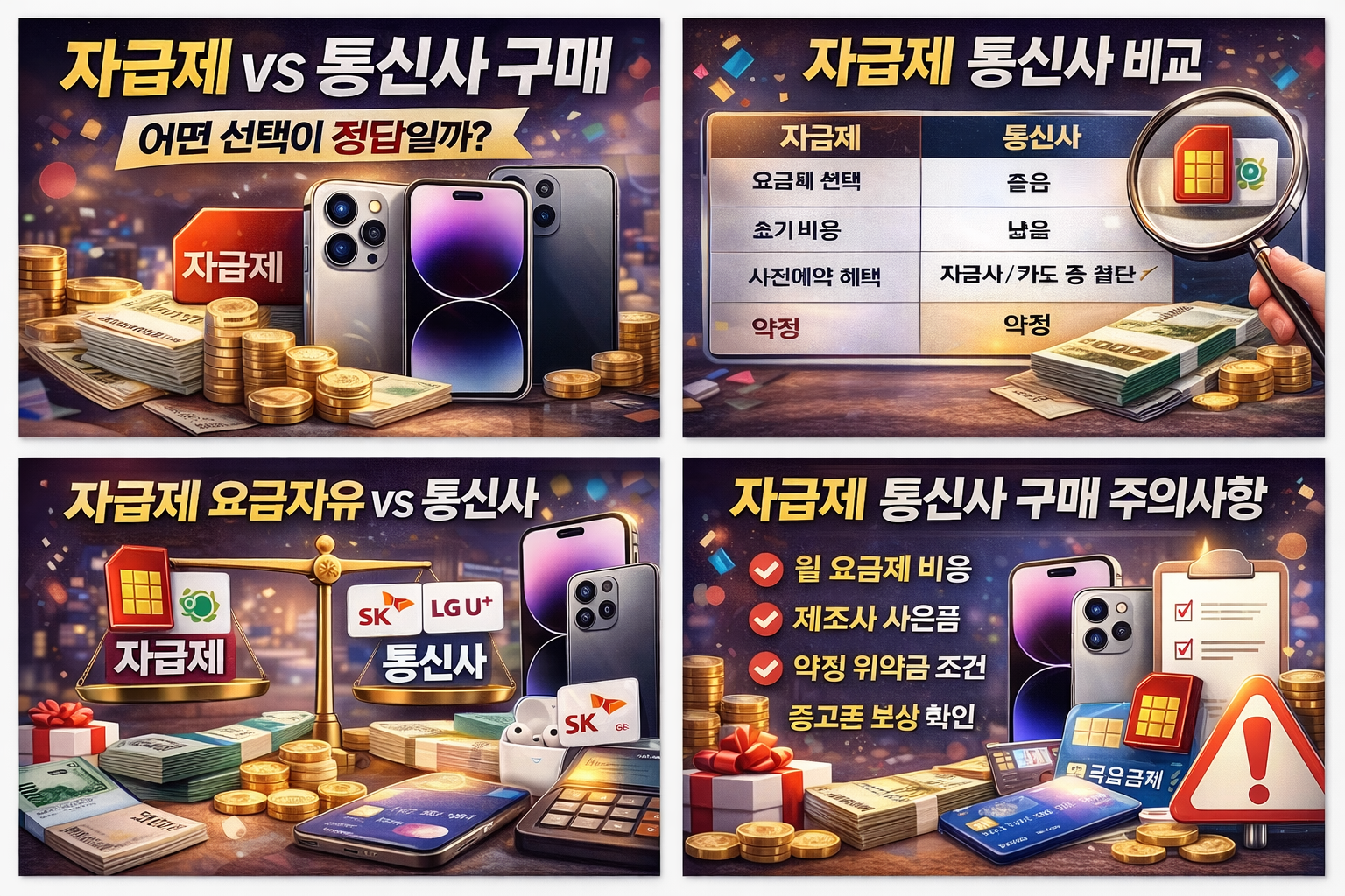통신사별 사전예약 혜택 비교 (SKT&middot;KT&middot;LG U+)