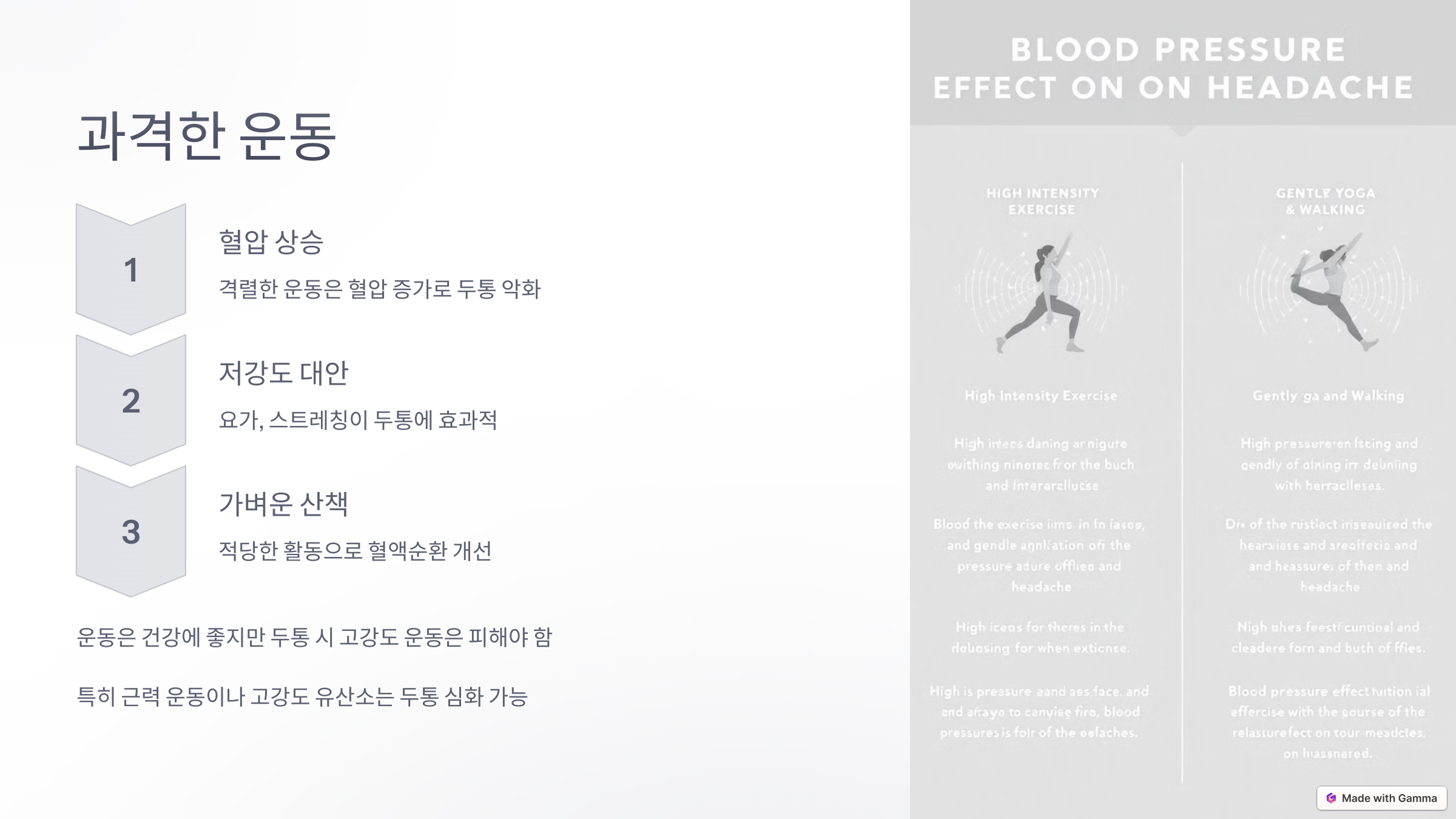 두통이 심할 때 절대 하면 안되는 행동