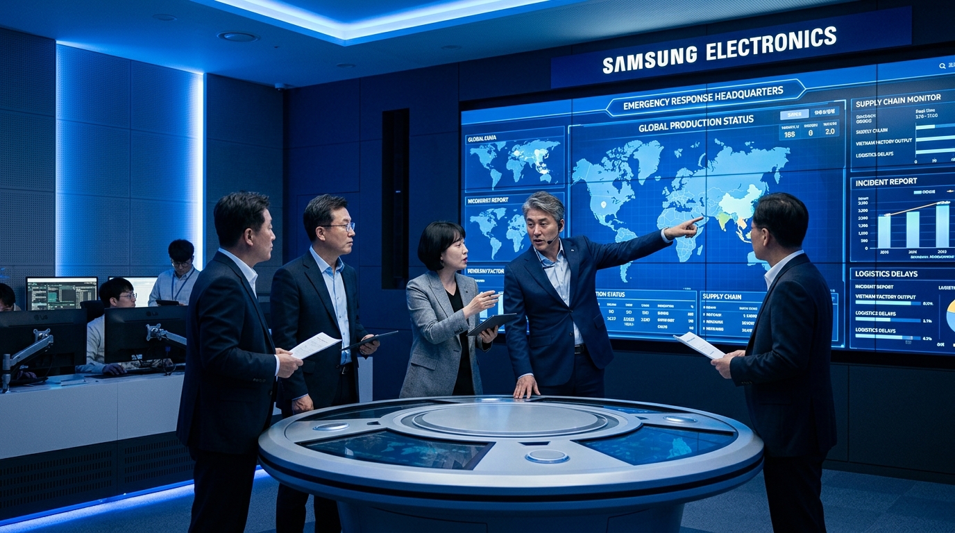 파업 비상 상황에 대비해 플랜B를 가동하는 삼성전자 컨트롤 타워