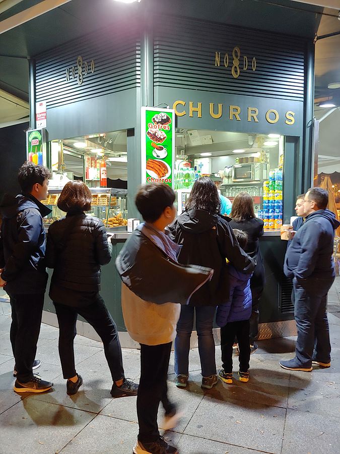 스페인 세비야 츄러스집. Los Especiales