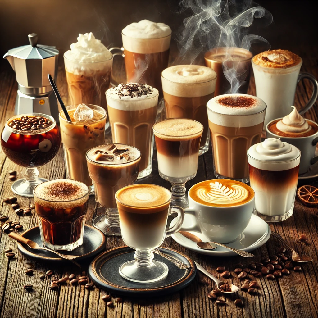 우리의 라이프스타일을 반영하는 다양한 커피종류