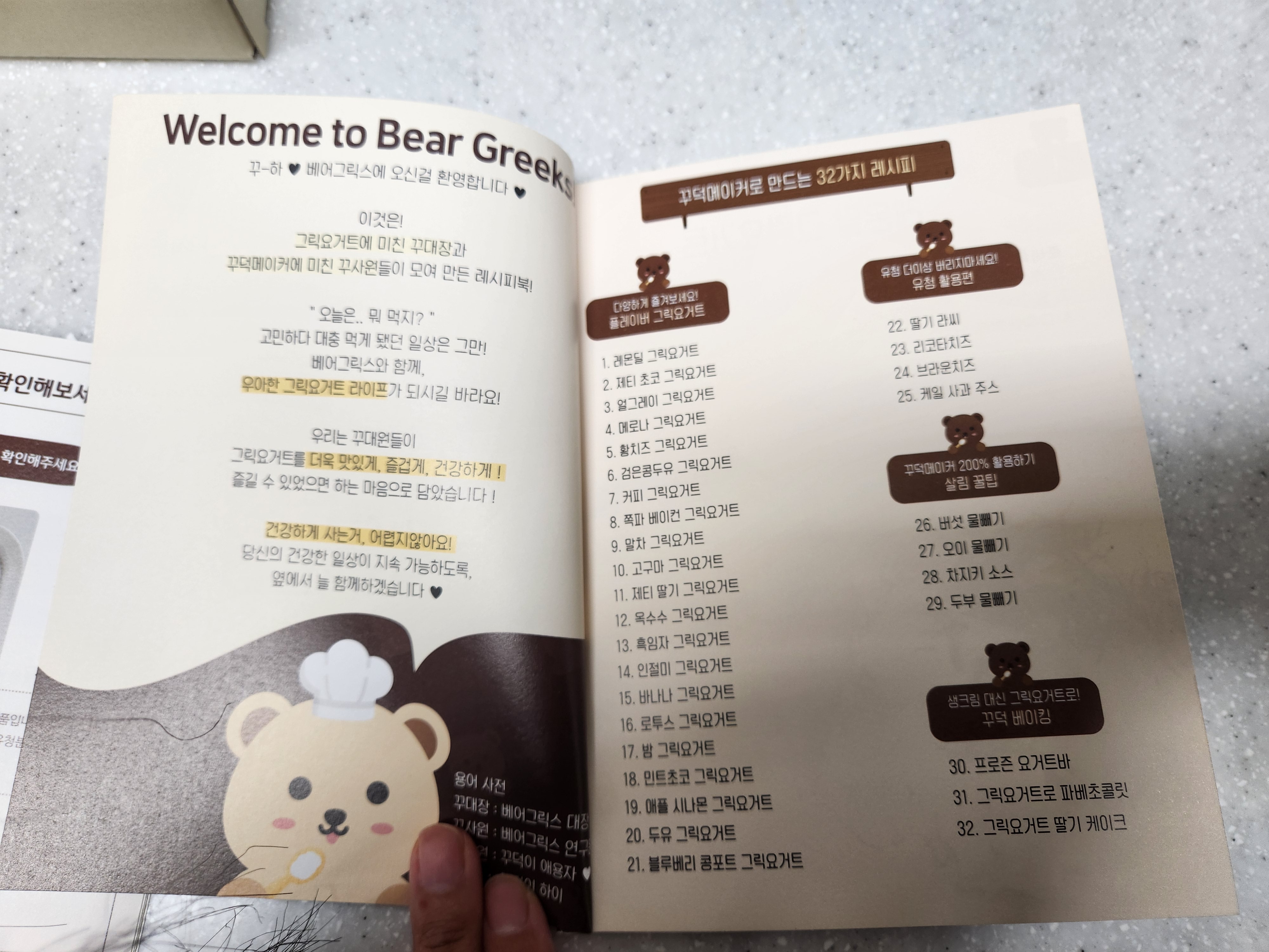 그릭요거트메이커 베어그릭스