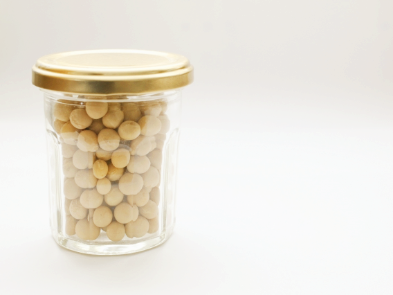 냉동 보관하는 병아리콩