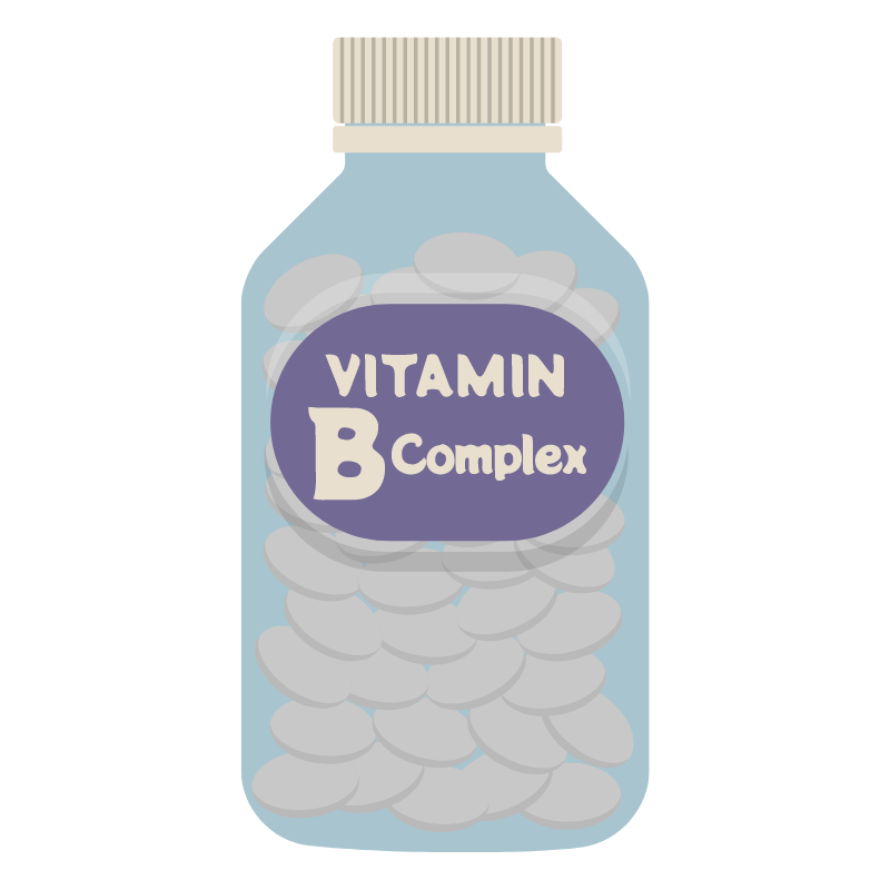 비타민 B 일러스트