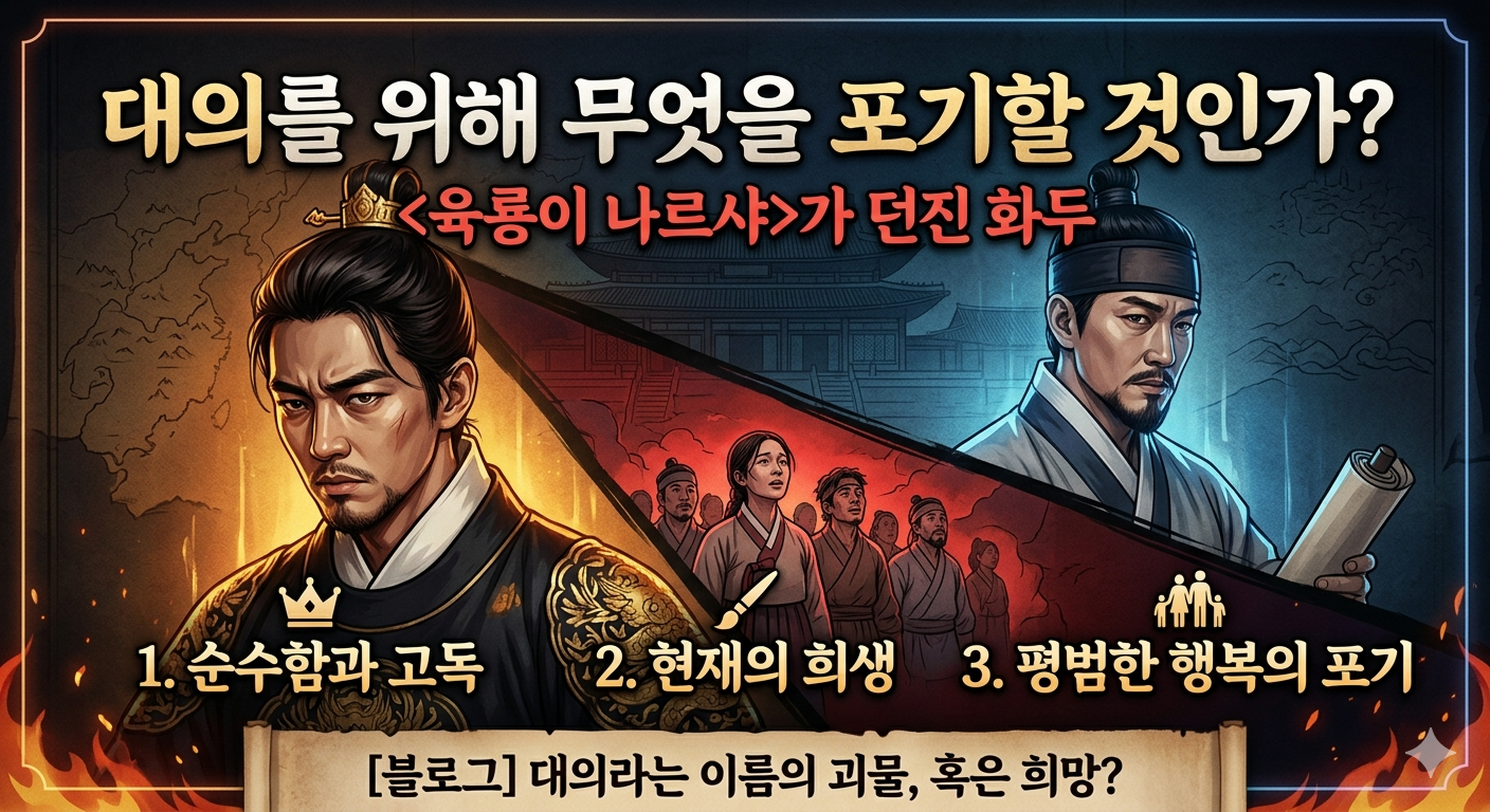 대의를 위해 모든 것을 잃다: <육룡이 나르샤>가 우리에게 던지는 선택의 무게