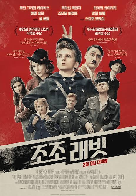 조조 래빗 포스터