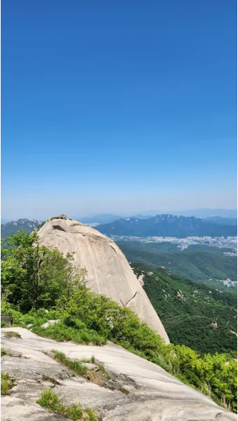 북한산 등산코스 국립공원 둘레길 숨은벽_36