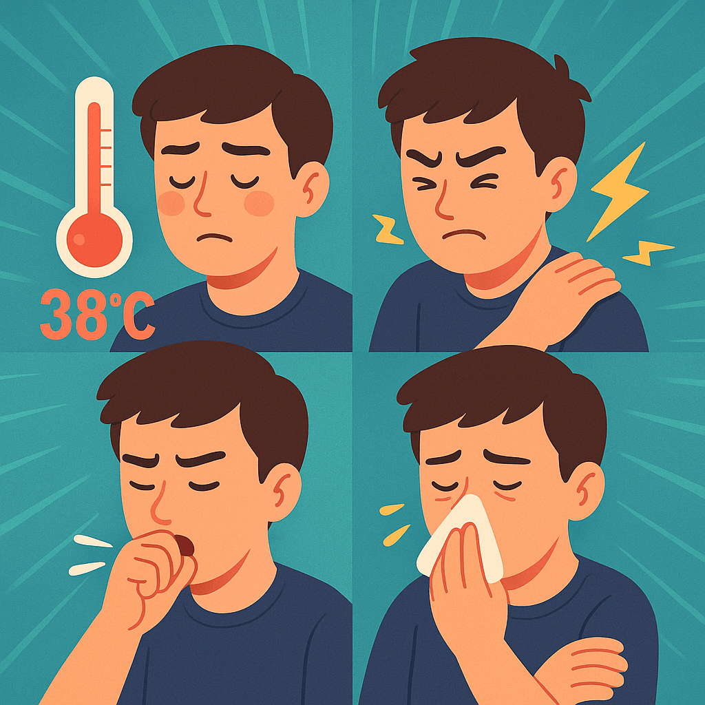 독감 증상 순서