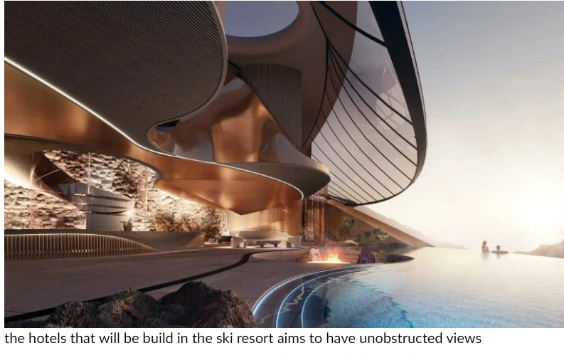 사우디의 미래&nbsp;지향적인&nbsp;네옴 스키&nbsp;리조트와 메리어트 최초의 W 호텔 VIDEO: Marriott&rsquo;s first W hotel in saudi arabia to debut within NEOM trojena's futuristic ski resort