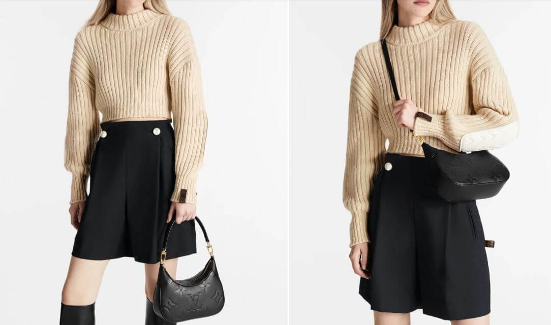 루이비통 바가텔 착용컷