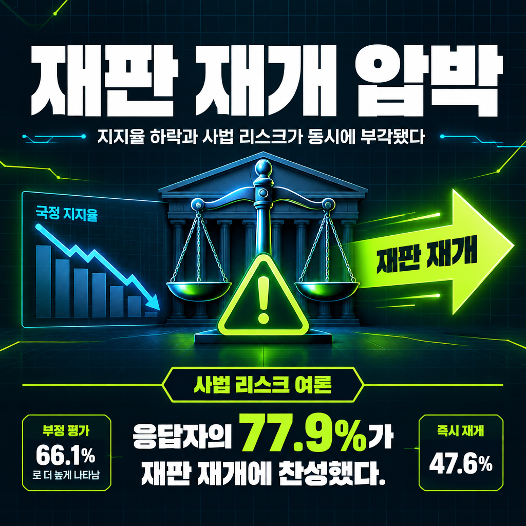 재판 재개 압박