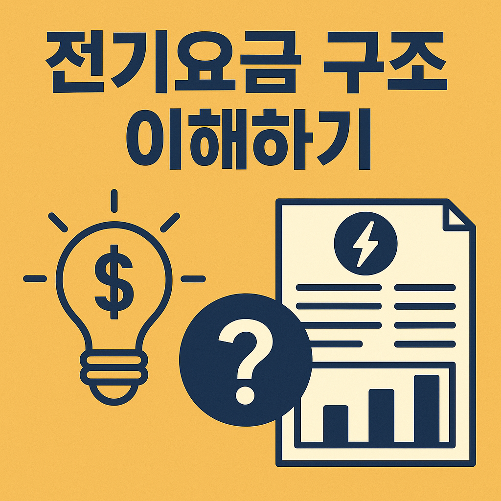 전기요금 구조 이해하기 : 알면 절약이 보인다!