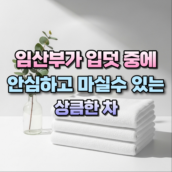 입덧중에안심하고마실수있는차