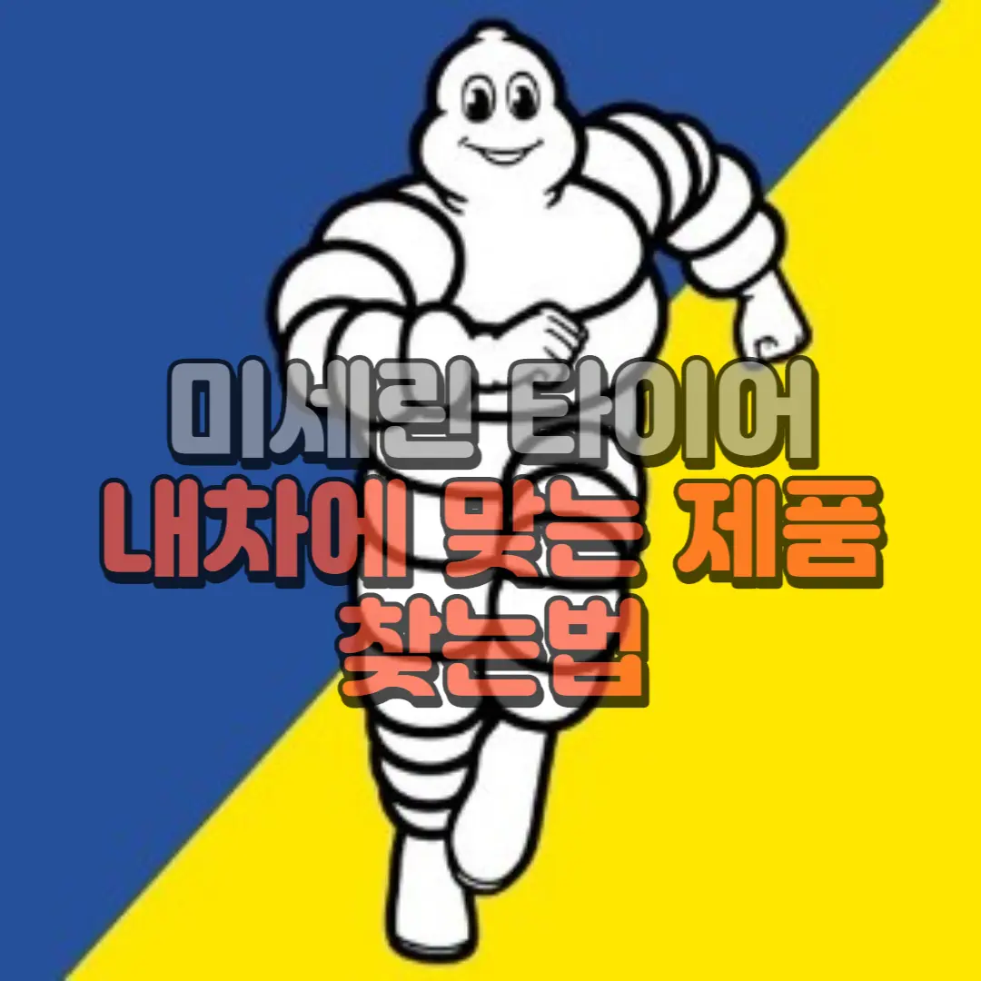 미세린타이어 내차에 맞는 모델 확인