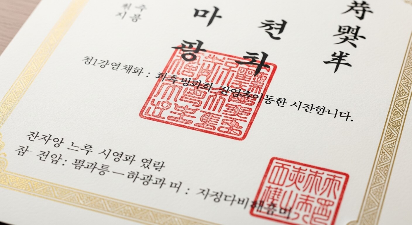 인감증명서 대리발급