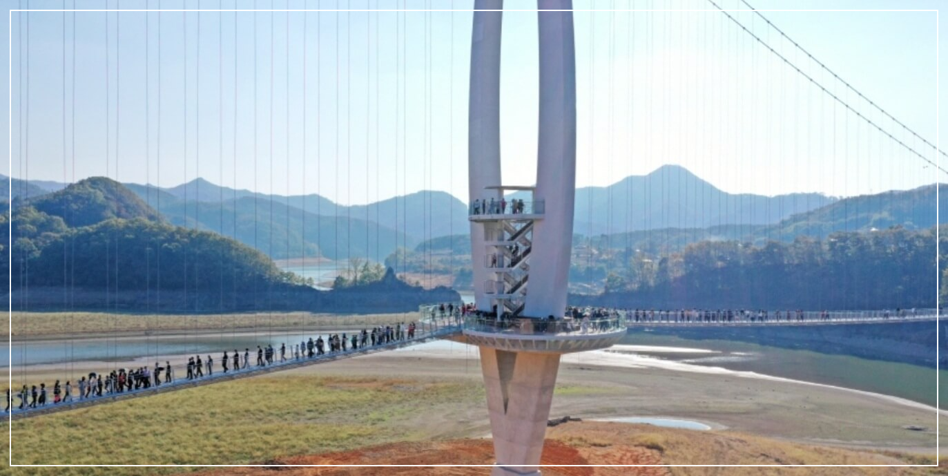 임실 가볼만한곳 베스트10 옥정호 출렁다리