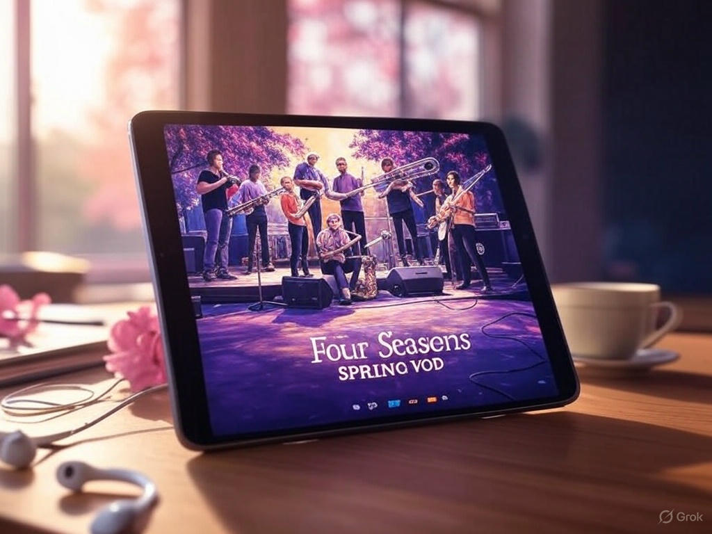 "사계의 봄 드라마 VOD 안내 2025"