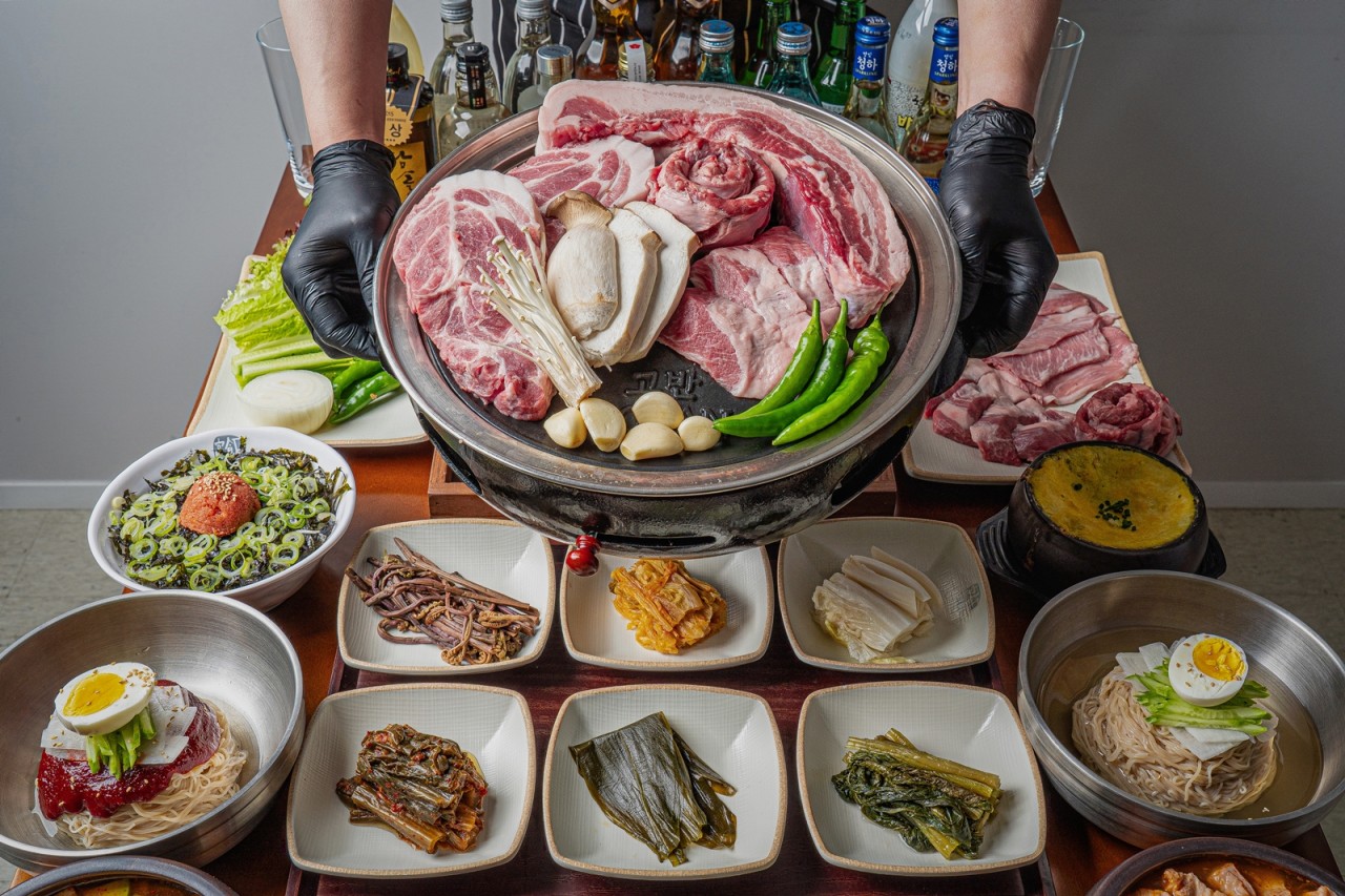 생활의 달인 삼겹살 굽기 달인 - 고반식당