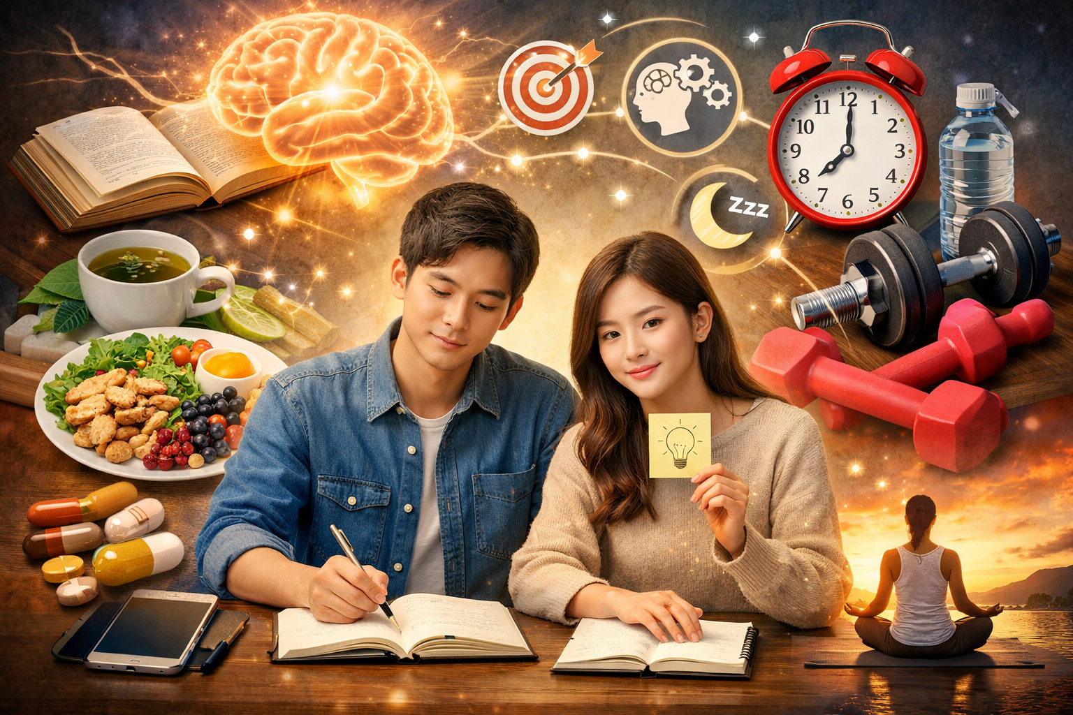 집중력과 기억력을 동시에 향상시키는 생활 루틴