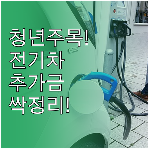 생애 첫 전기차 구매 청년 차상위 계..