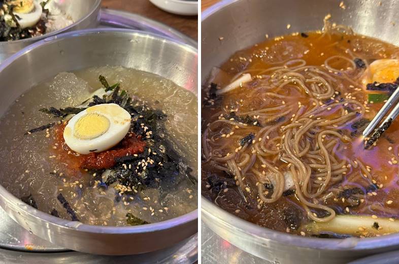 물막국수
