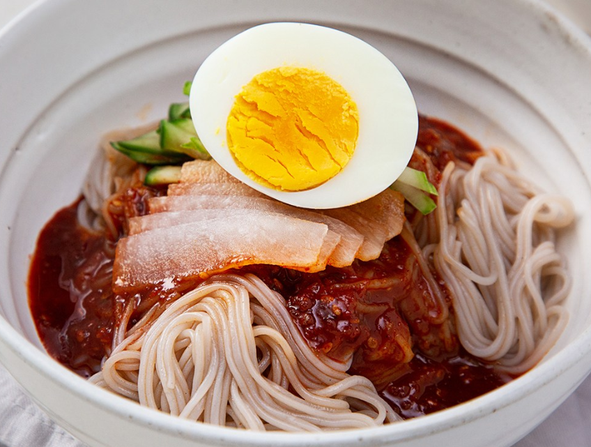 조리 후 함흥비빔냉면