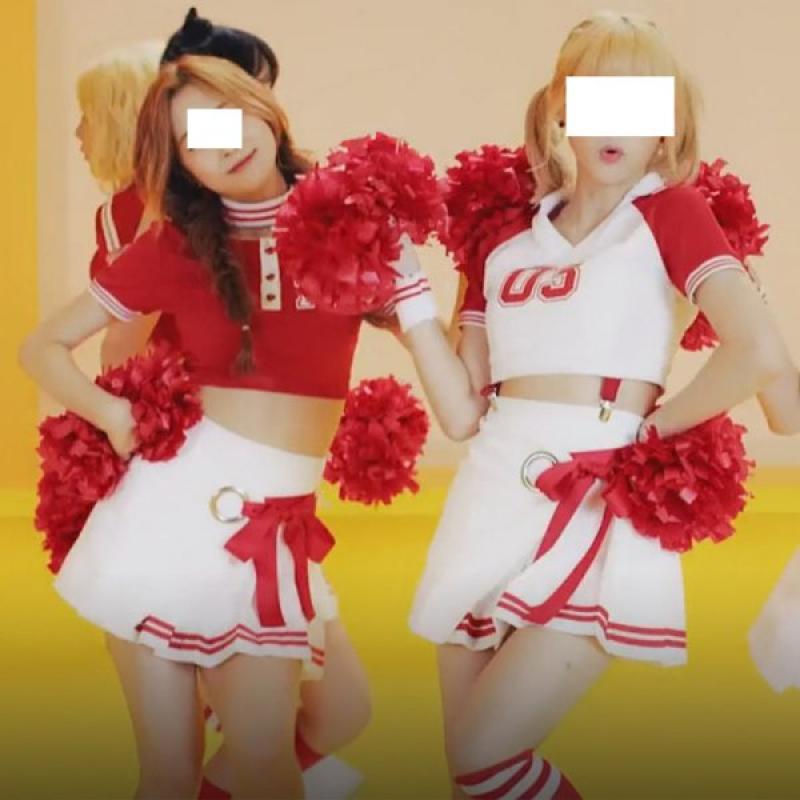 치어리딩복 치어리더 의상 경기 응원 공연 댄스
