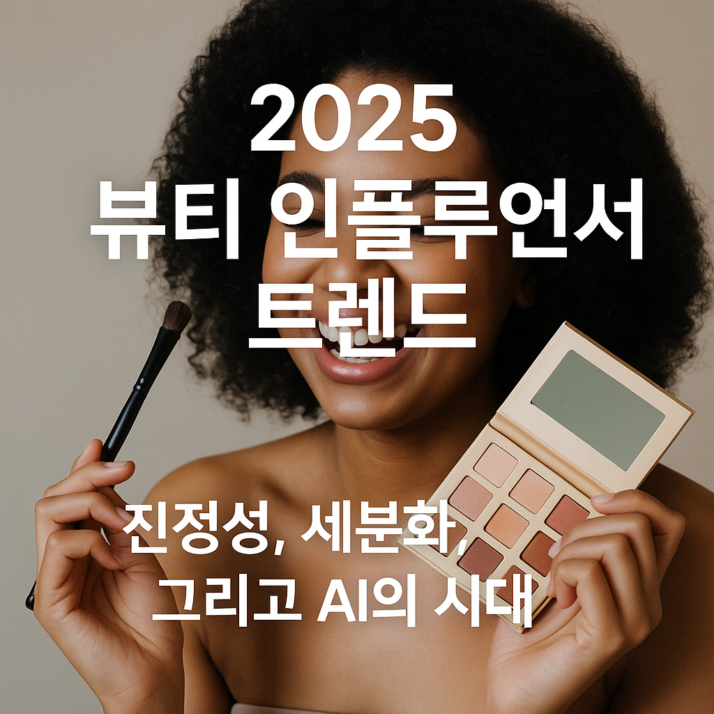 2025 뷰티 인플루언서 트렌드 – 진정성과 AI가 이끄는 새로운 뷰티 마케팅 시대