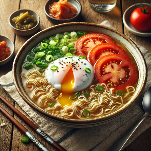 토마토달걀라면