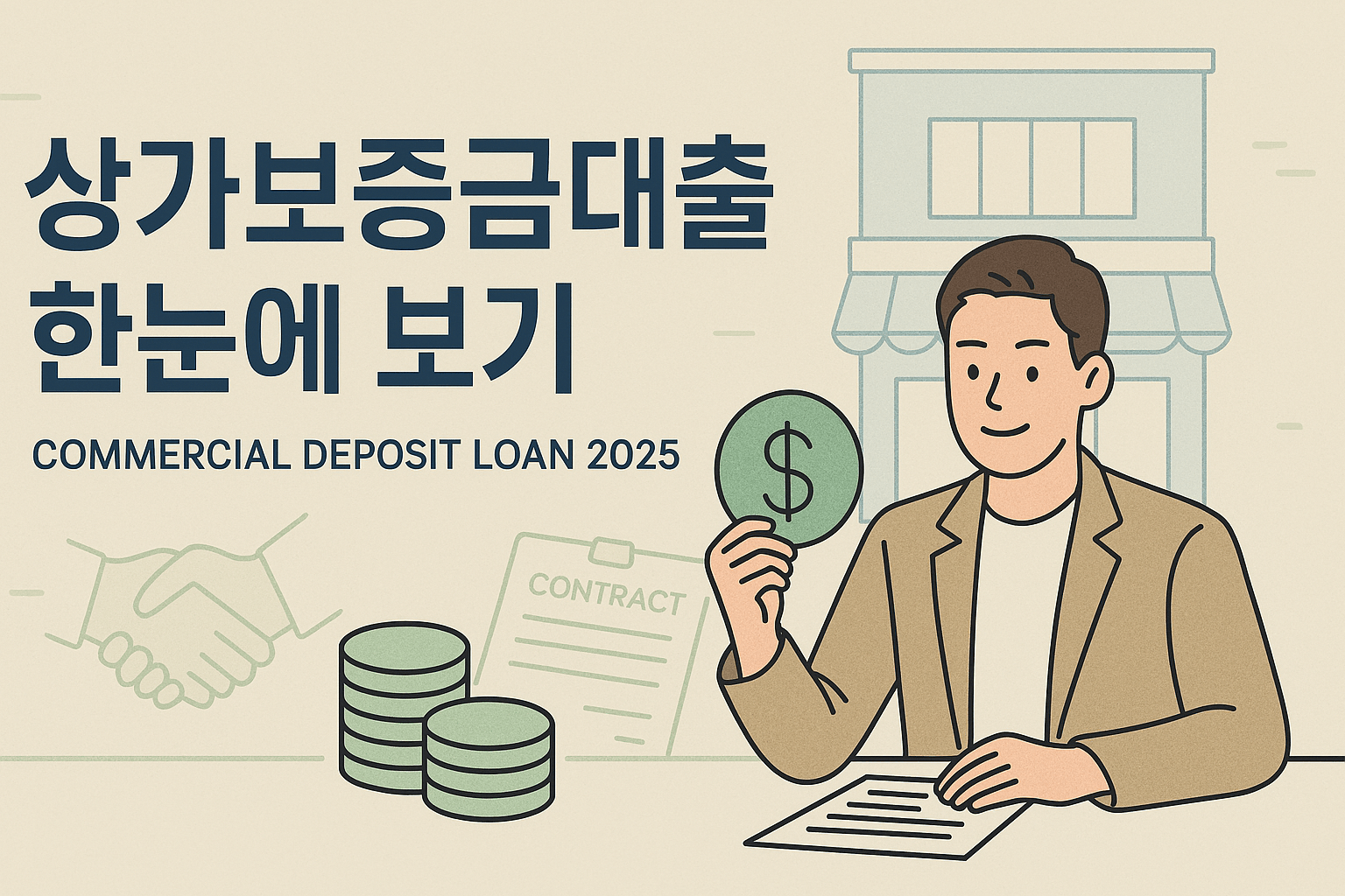 상가보증금대출 2025 자영업자 창업자금 정부지원 대출 안내 썸네일 이미지