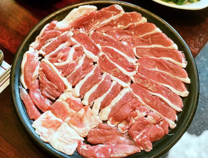 토요일은 밥이좋아 토밥좋아 강원 평창 생 오리 숯불 구이 백반 정식 맛집
