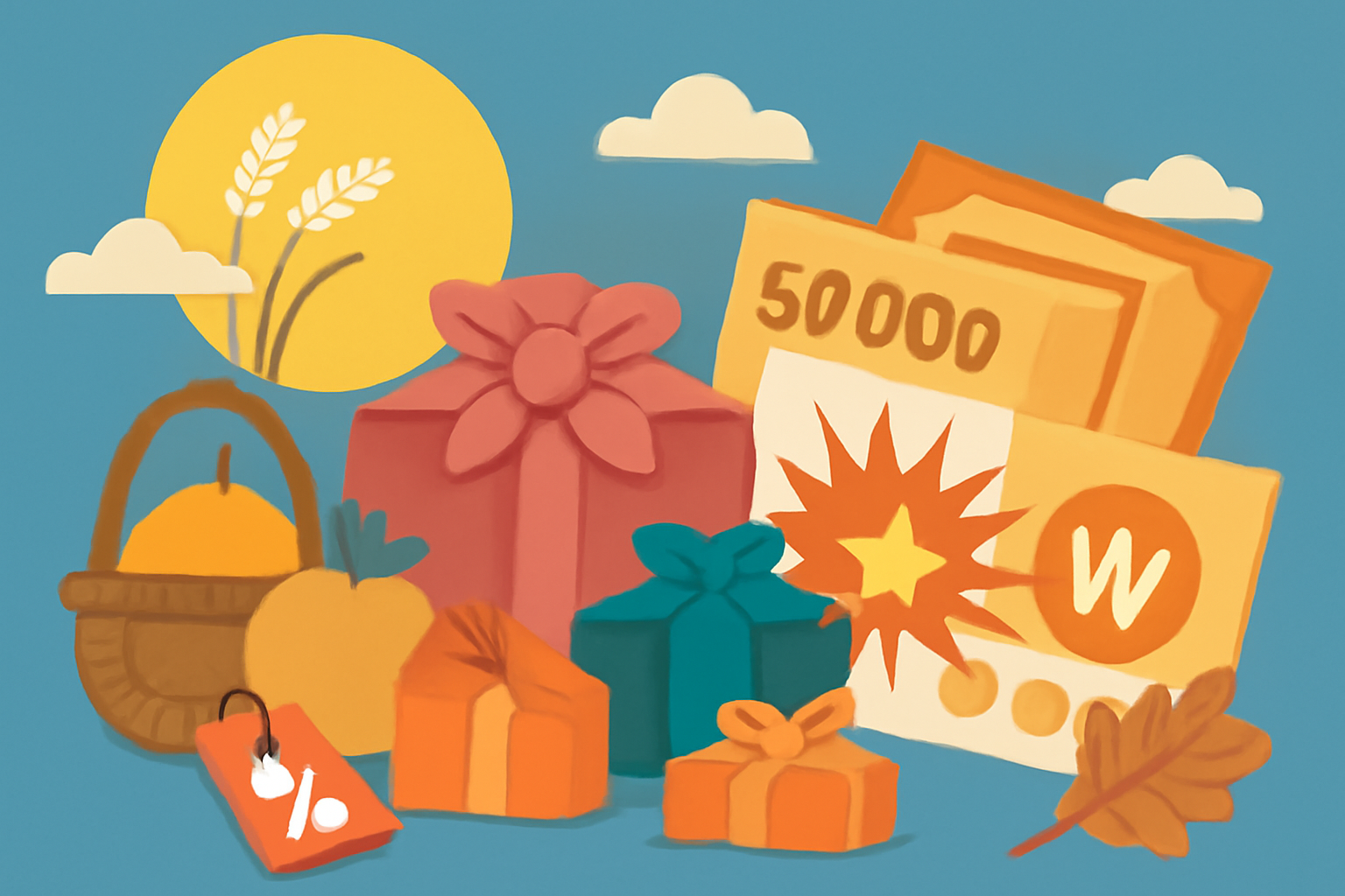 추석 연휴 지방서 5만원 쓰면 최대 2000만원 복권 기회! 할인·페이백 혜택 총정리 관련 사진