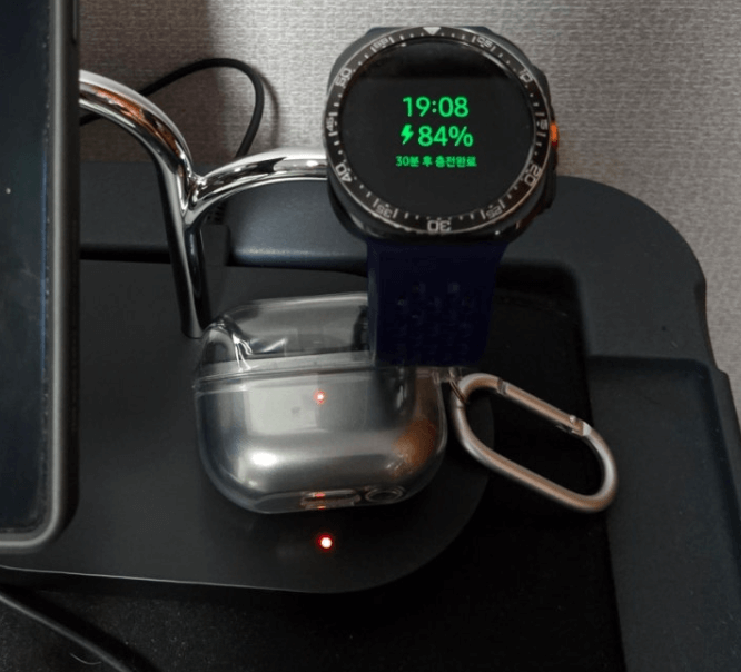 삼성 정품 마그넷 무선 충전기 3in1 사용 후기