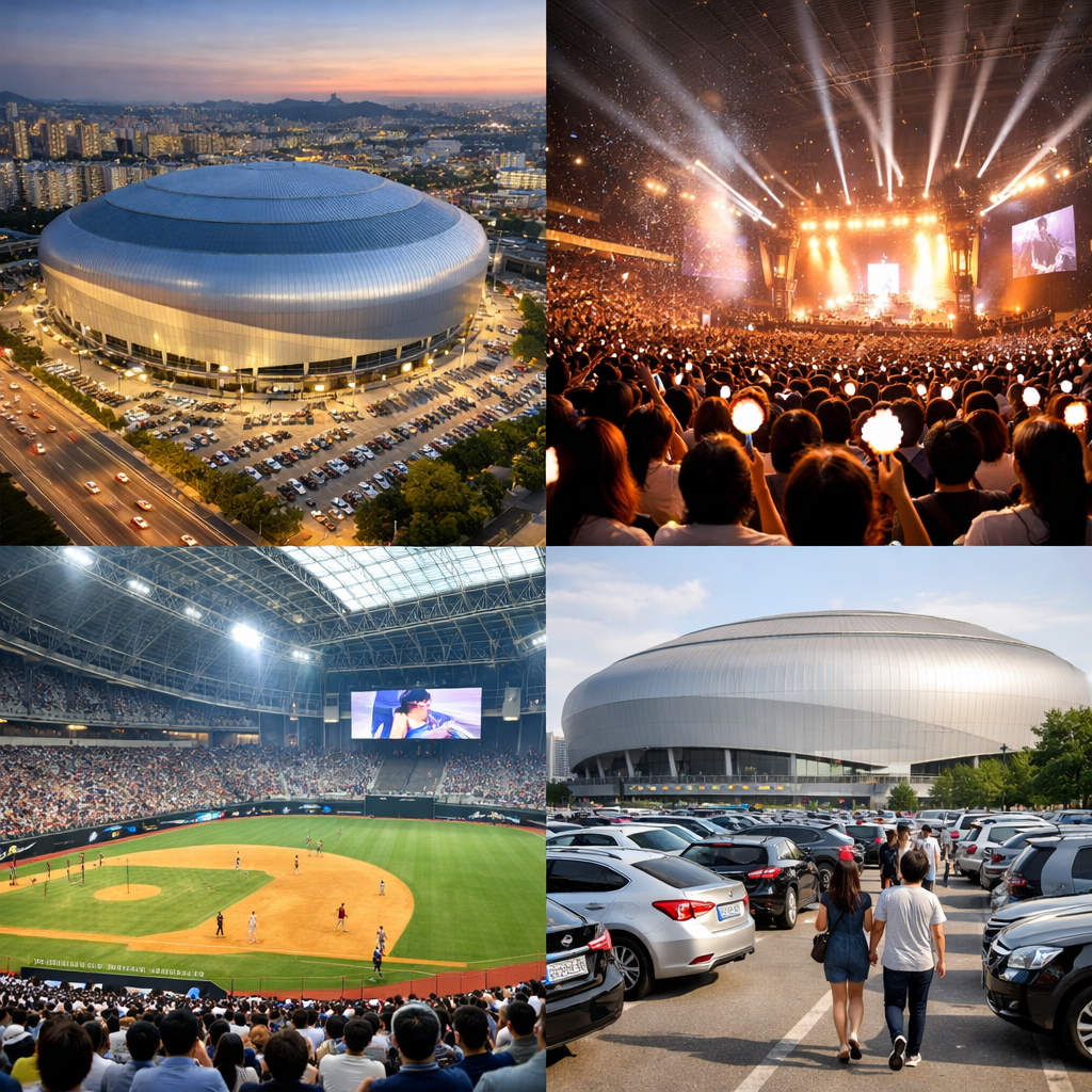 서울 고척스카이돔 주차 완벽 가이드|주차비용·평일 주말 차이·대기시간·가는방법 총정리 관련 사진