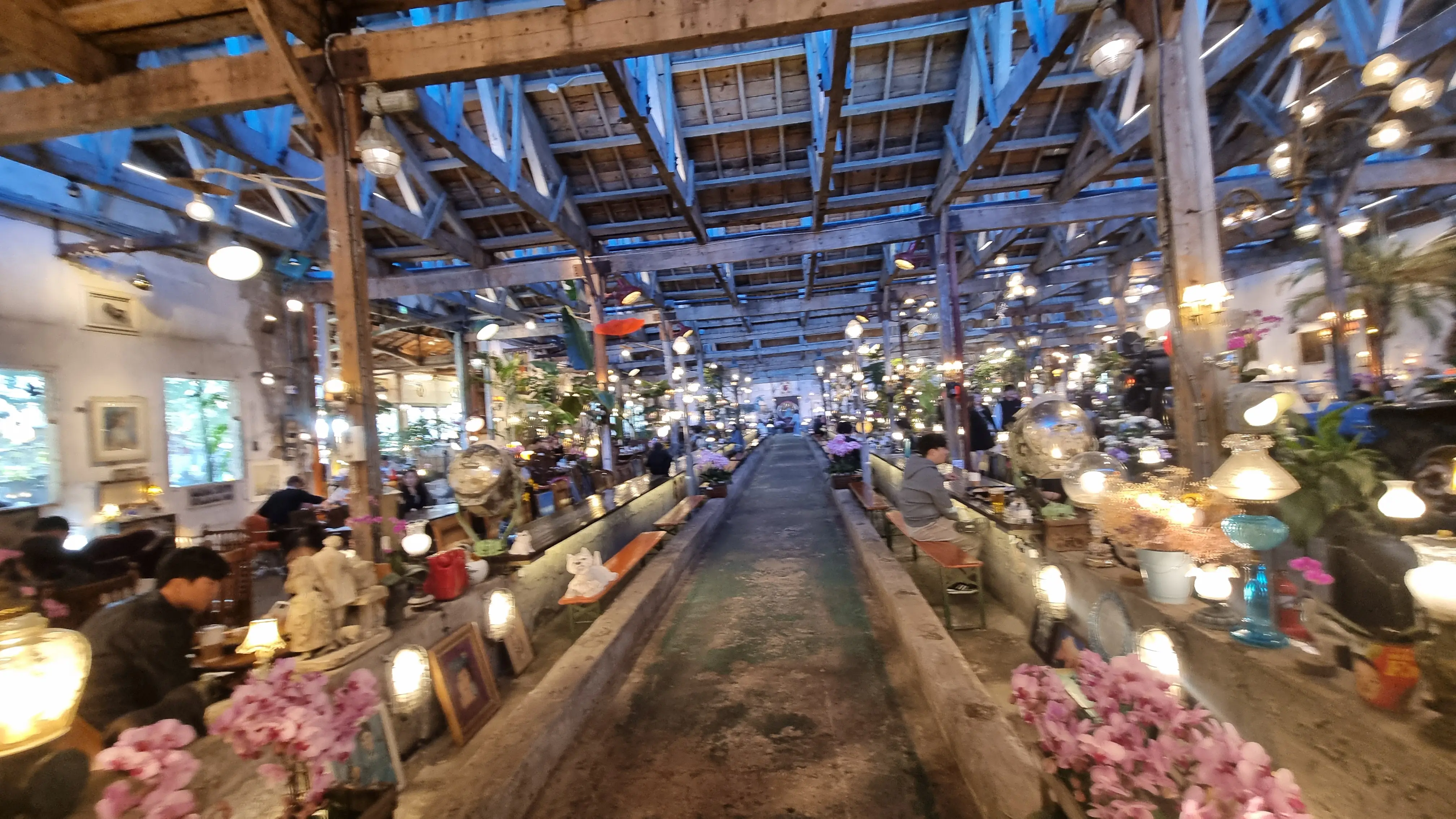 단풍이 시작된 강화 전등사, 레트로 까페 조양방직, 주차장, 메뉴 , 강화도 여행