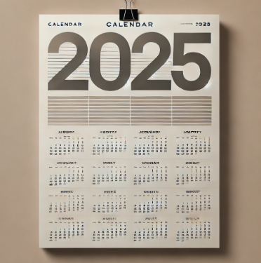 2025년 달력 이미지