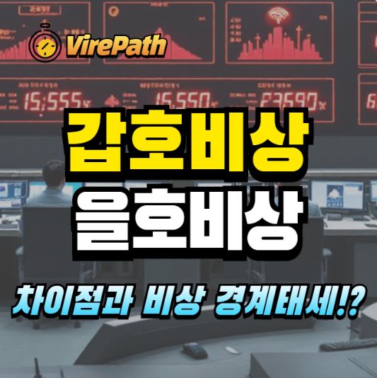 갑호비상 을호비상 알아보기