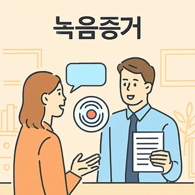 전주이혼전문변호사,녹음증거
