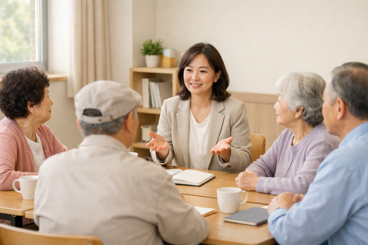 고령자와의 갈등 상황 중재 기술