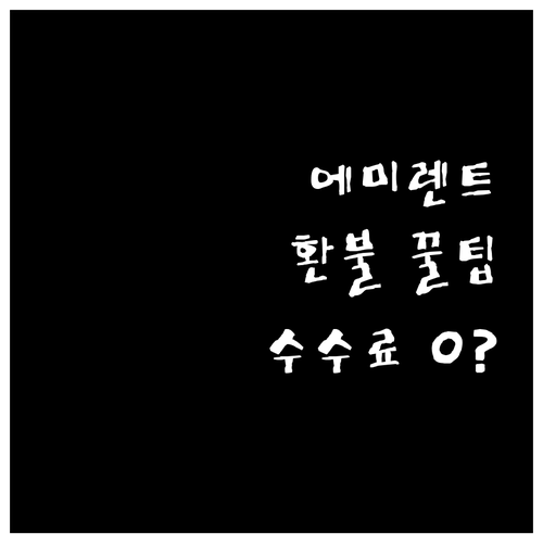 에미레이트항공 플렉스 운임 취소 수수..