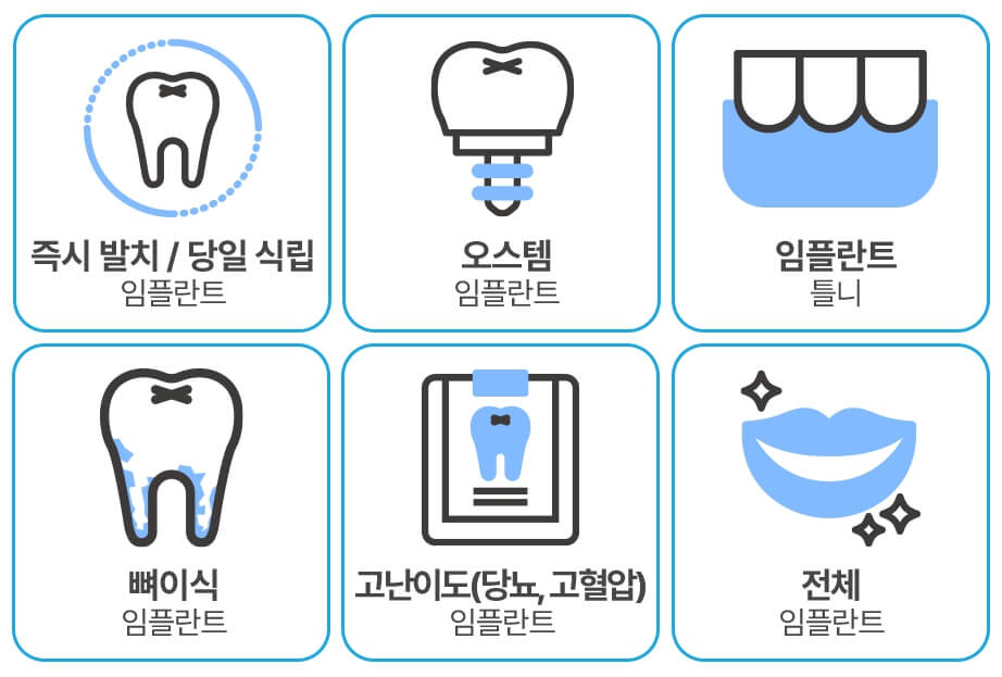 임플란트 전체과정