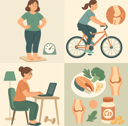 관절염 예방에 관한 사진